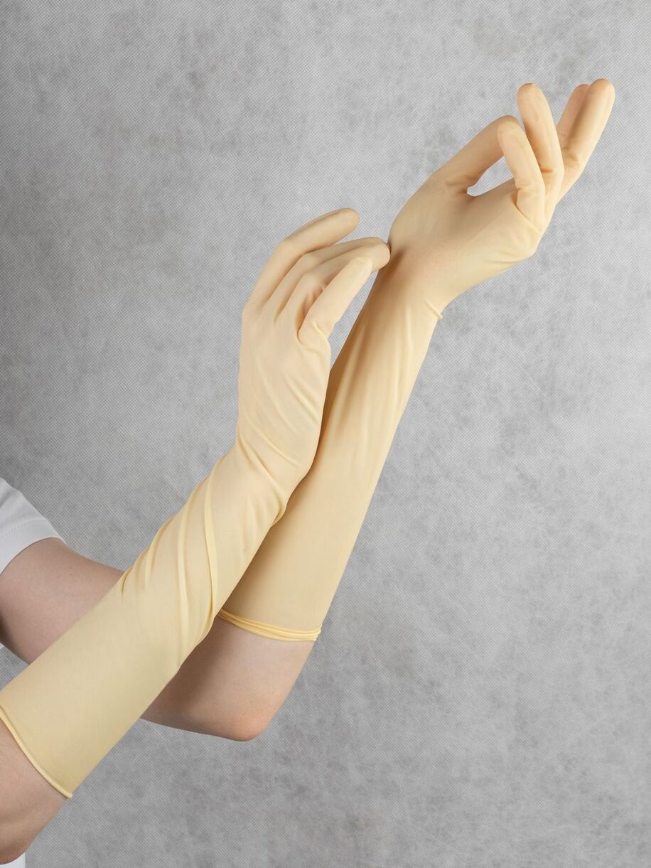 Как купить латексные перчатки неопудренные