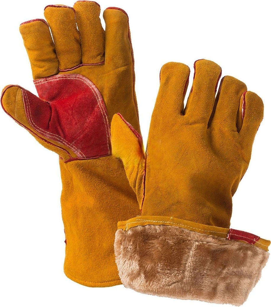 Надёжные краги спилковые