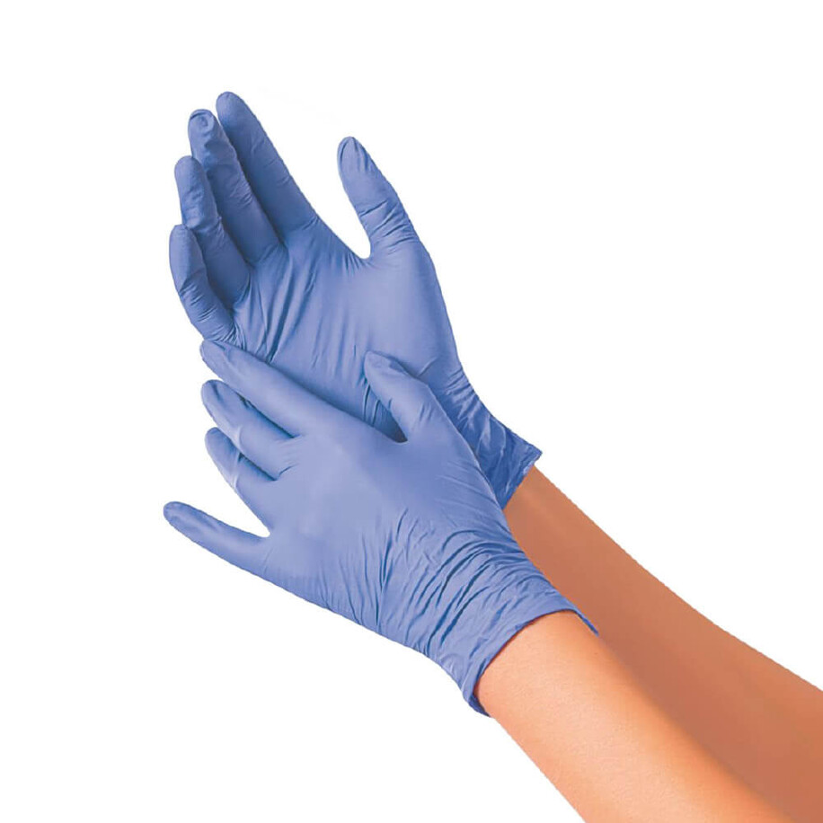Перчатки нитриловые одноразовые 100 шт уп