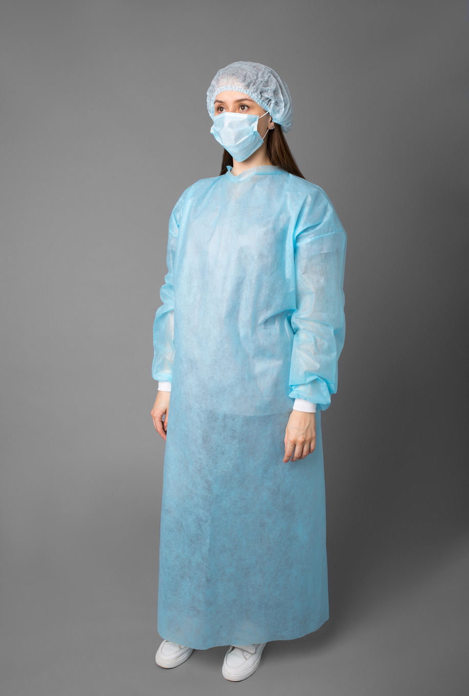 Халат медицинский одноразовый купить в СПб