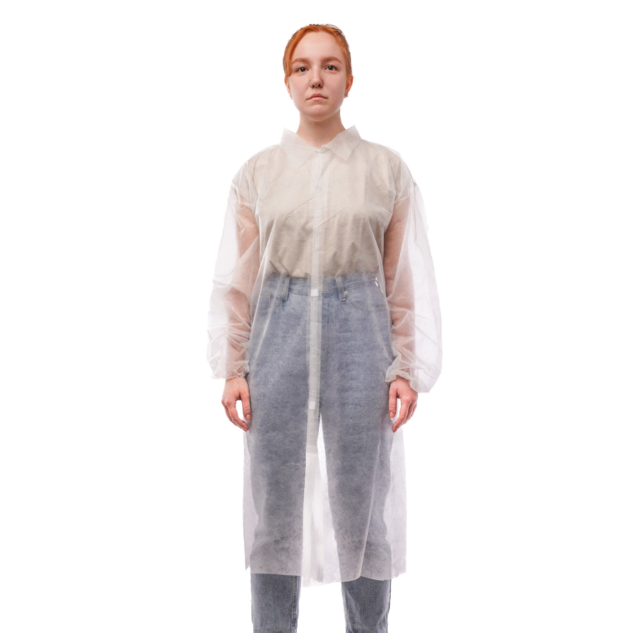 Халат медицинский одноразовый купить в СПб