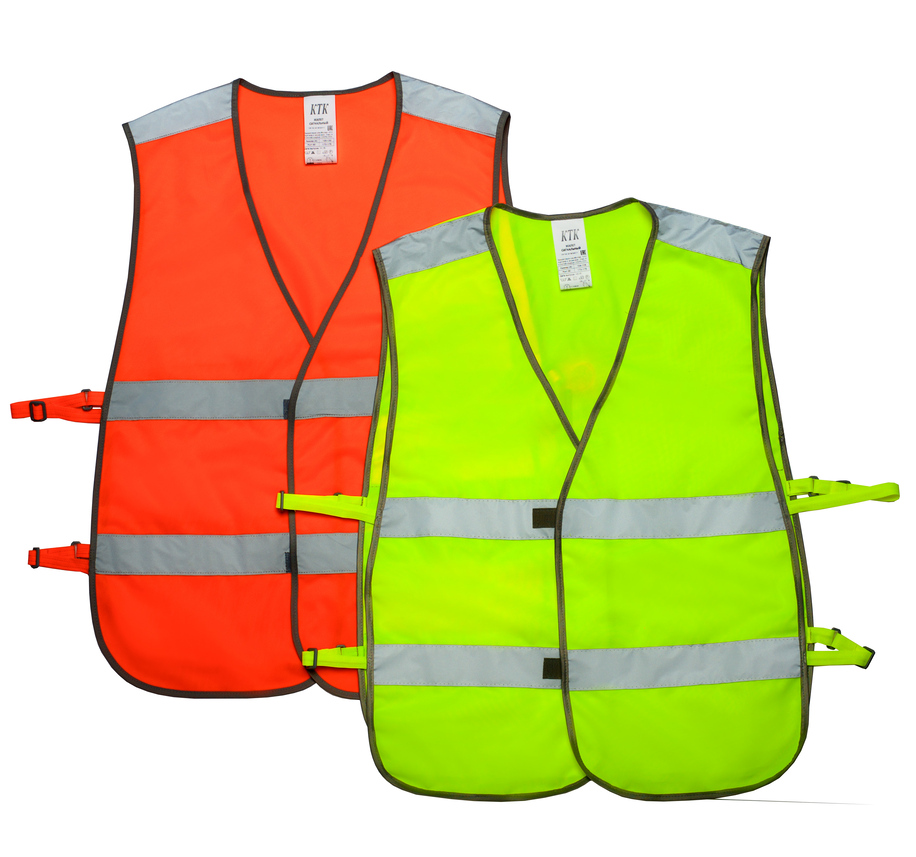 Жилет сигнальный светоотражающий купить в СПб